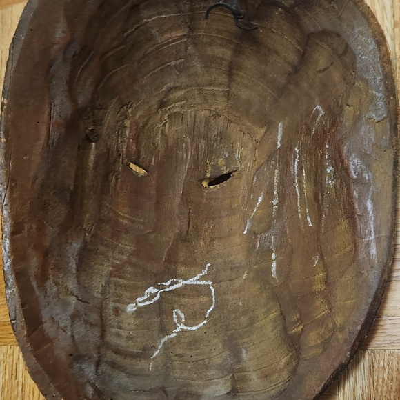 Vintage African Tribal Wooden Art Mask - Picture 3 of 4